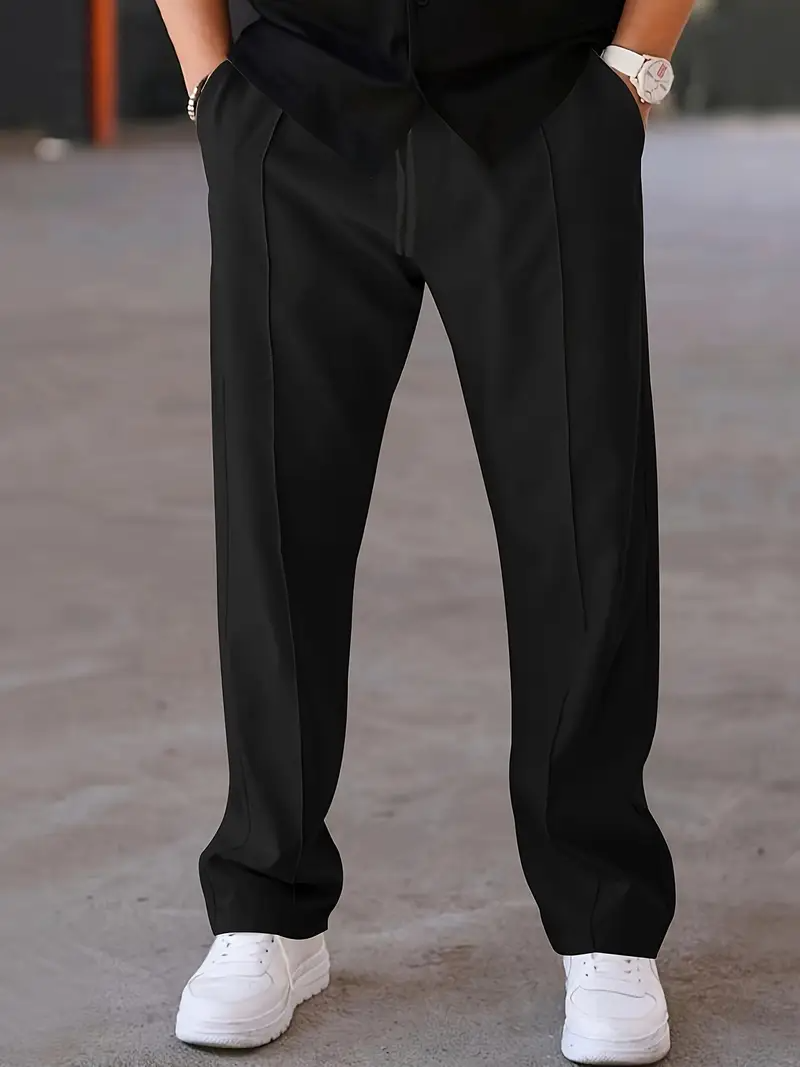 Men's Stripe Loose Bottom Trouser