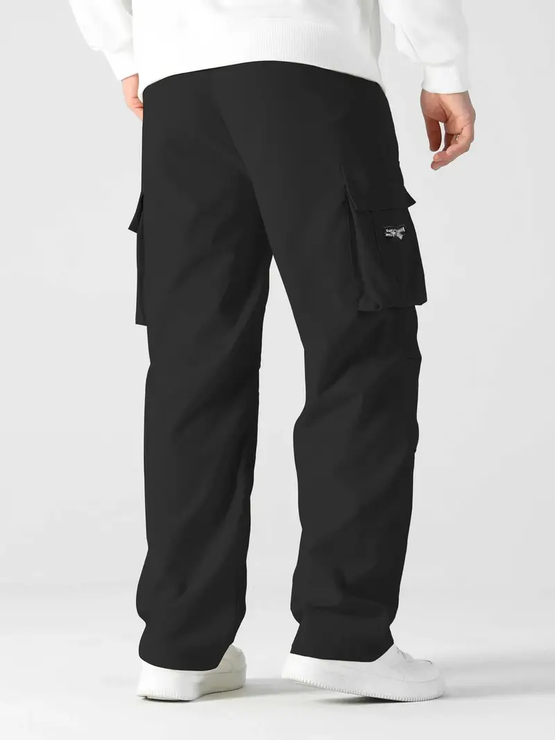 Men's Black Stylish Cargo Pants