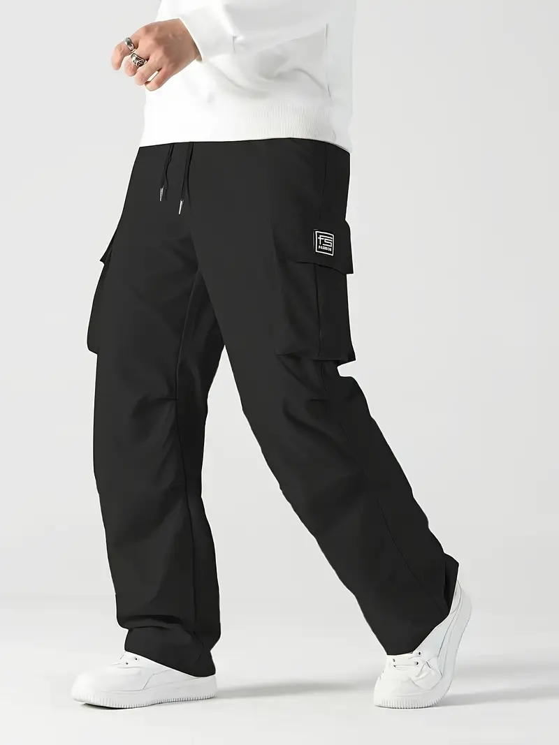 Men's Black Stylish Cargo Pants