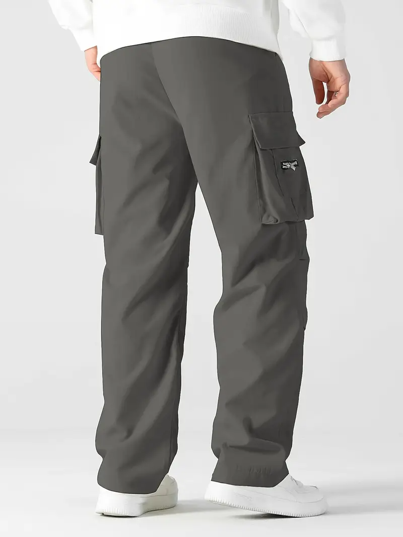 Men's Grey Stylish Cargo Pants