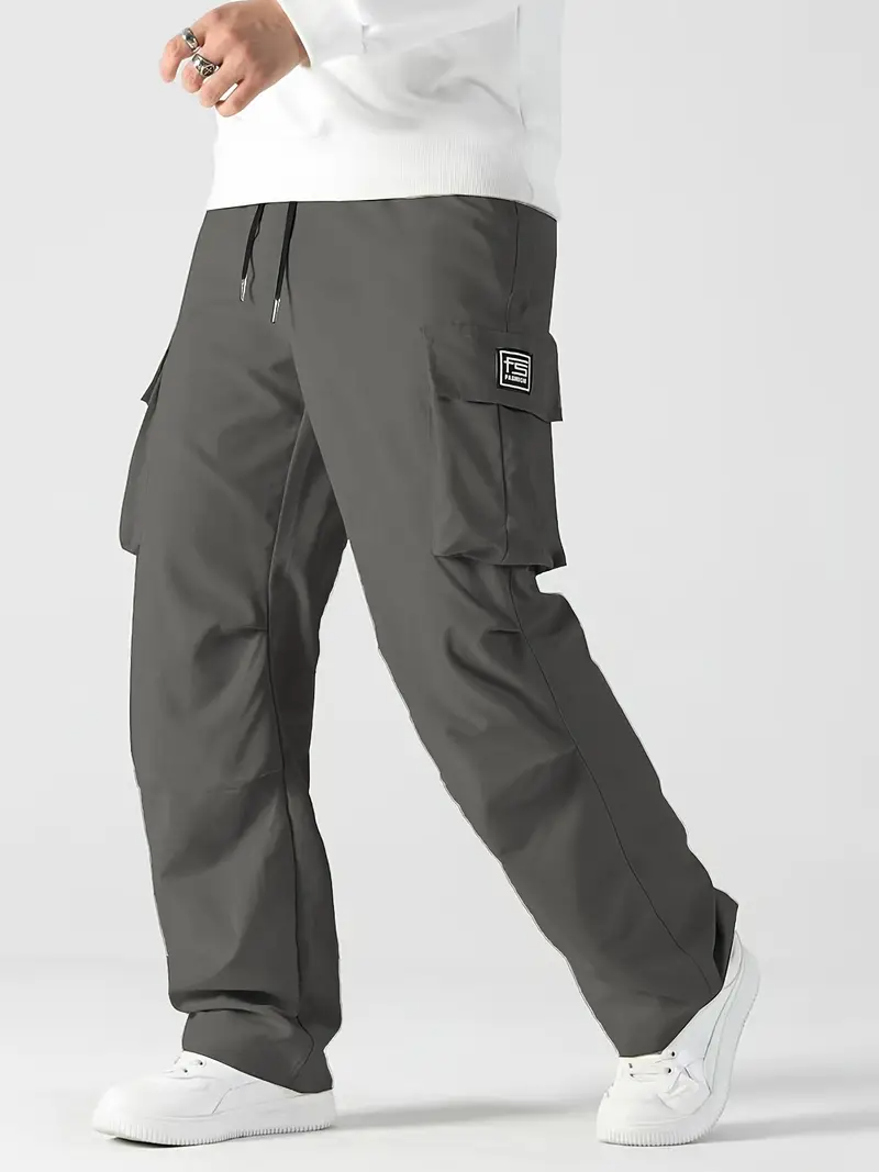 Men's Grey Stylish Cargo Pants
