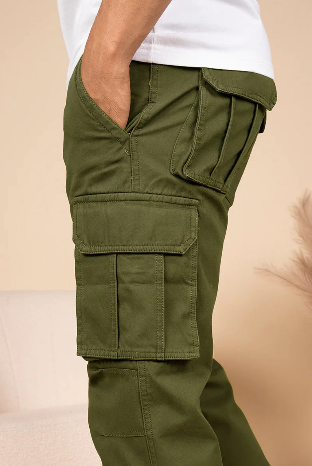 Men's Streched Cargo Trouser