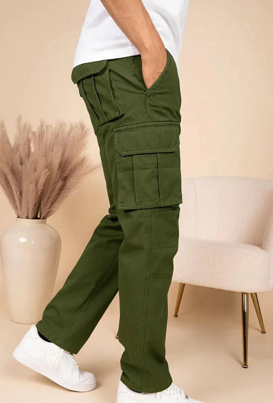 Men's Streched Cargo Trouser
