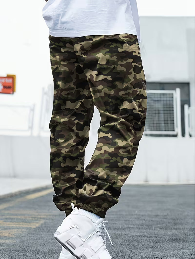 Men's Forest Green Cargo Pants