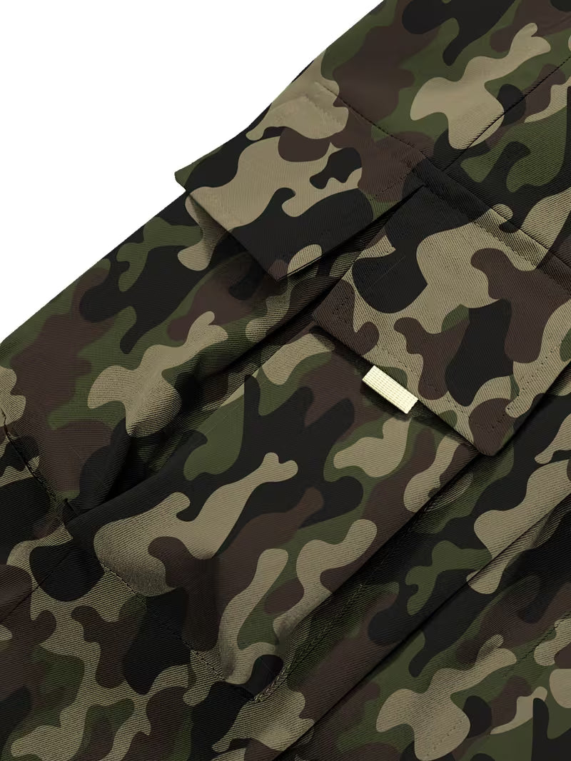 Men's Forest Green Cargo Pants