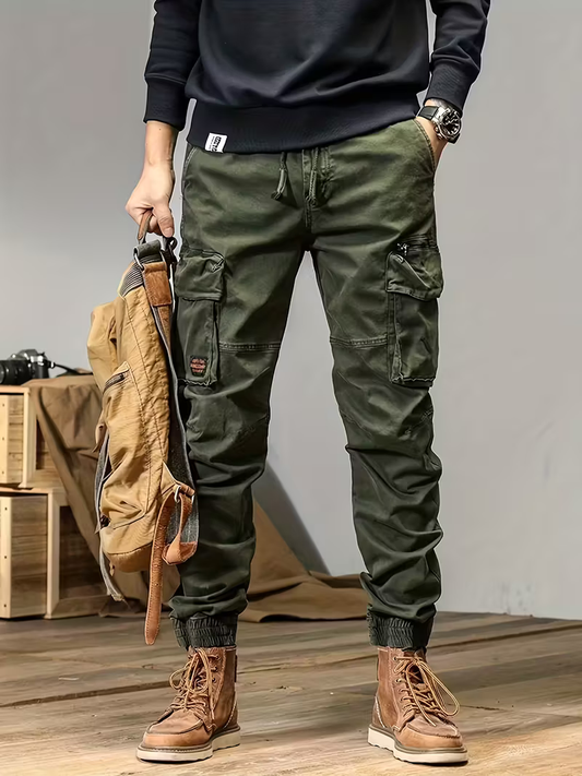 Men's Army Green Stylish Cargo Pants