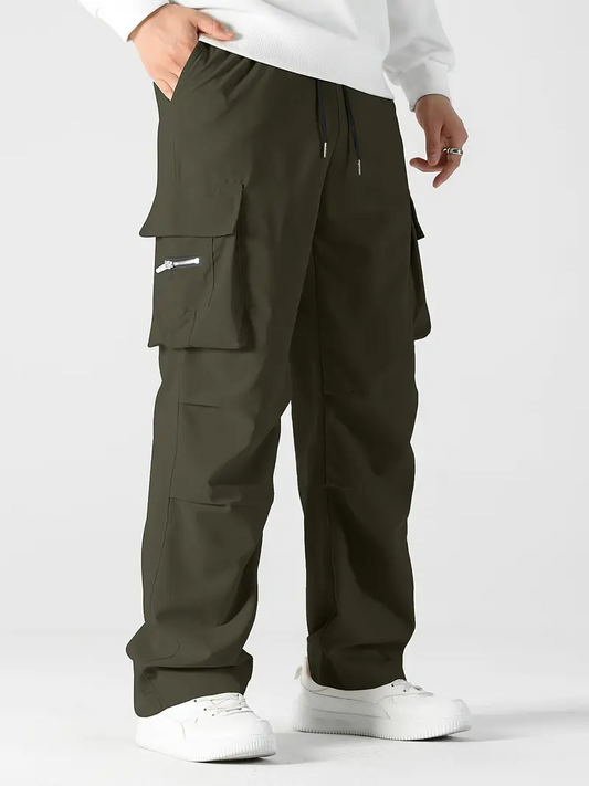 Men's Army Green Stylish Cargo Pants