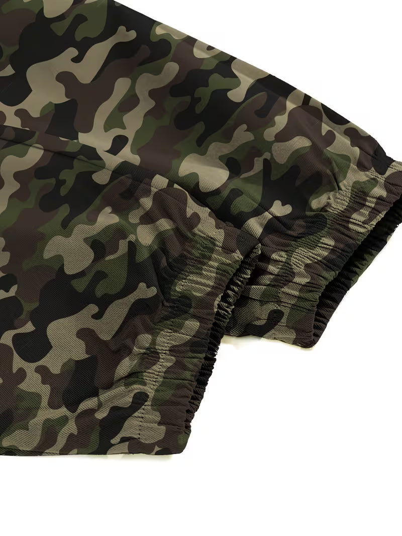 Men's Forest Green Cargo Pants