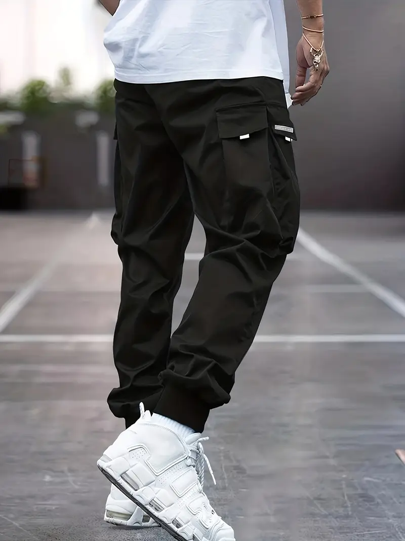 Men's Black Drift Cargo Pants
