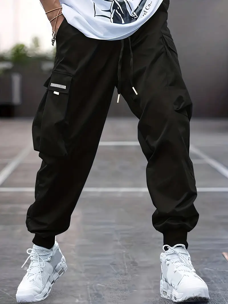 Men's Black Drift Cargo Pants